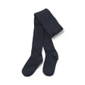 Medias Acanaladas de Lana Robin - Navy - Niño