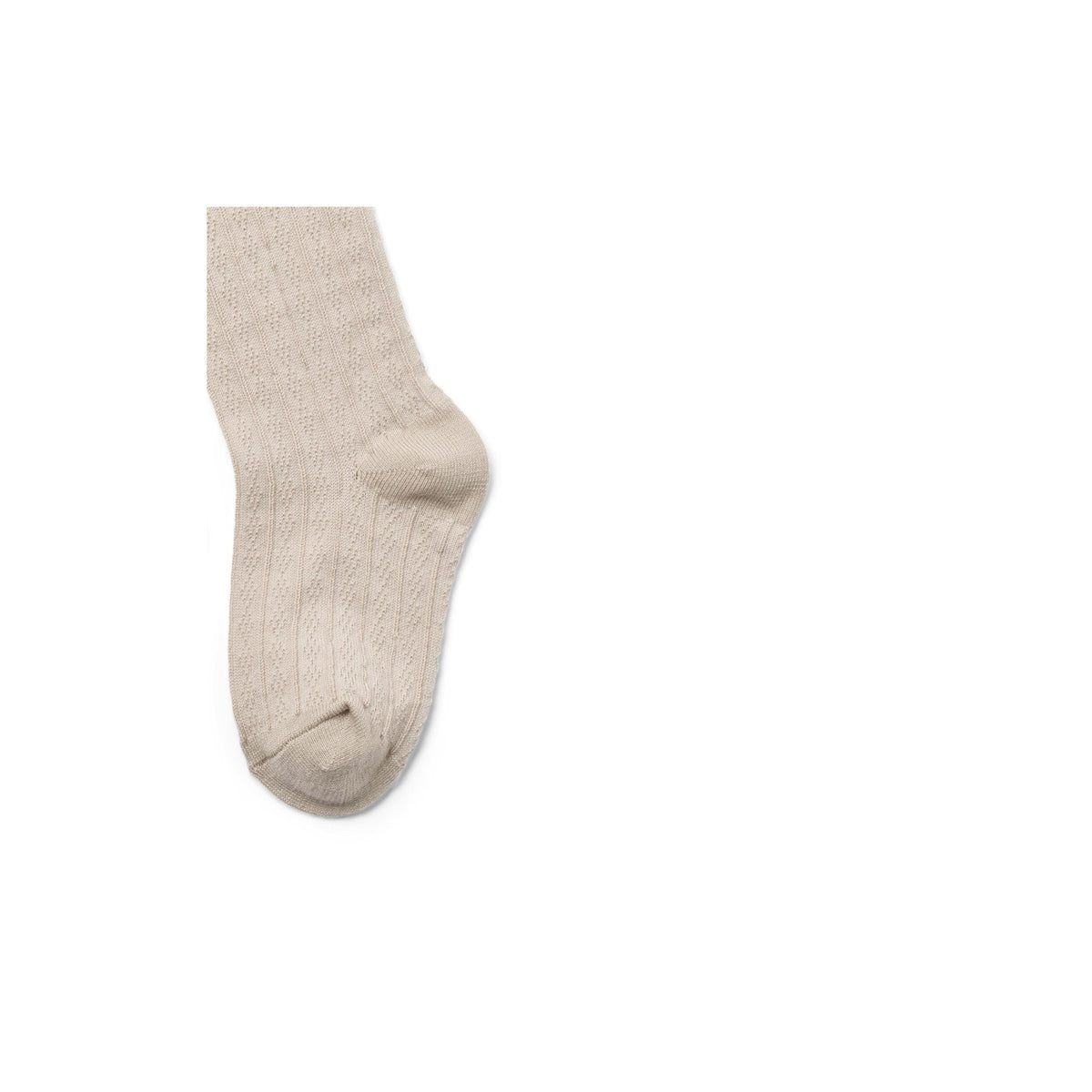 Collants Laine Dentelle Karla - Offwhite - Mixte