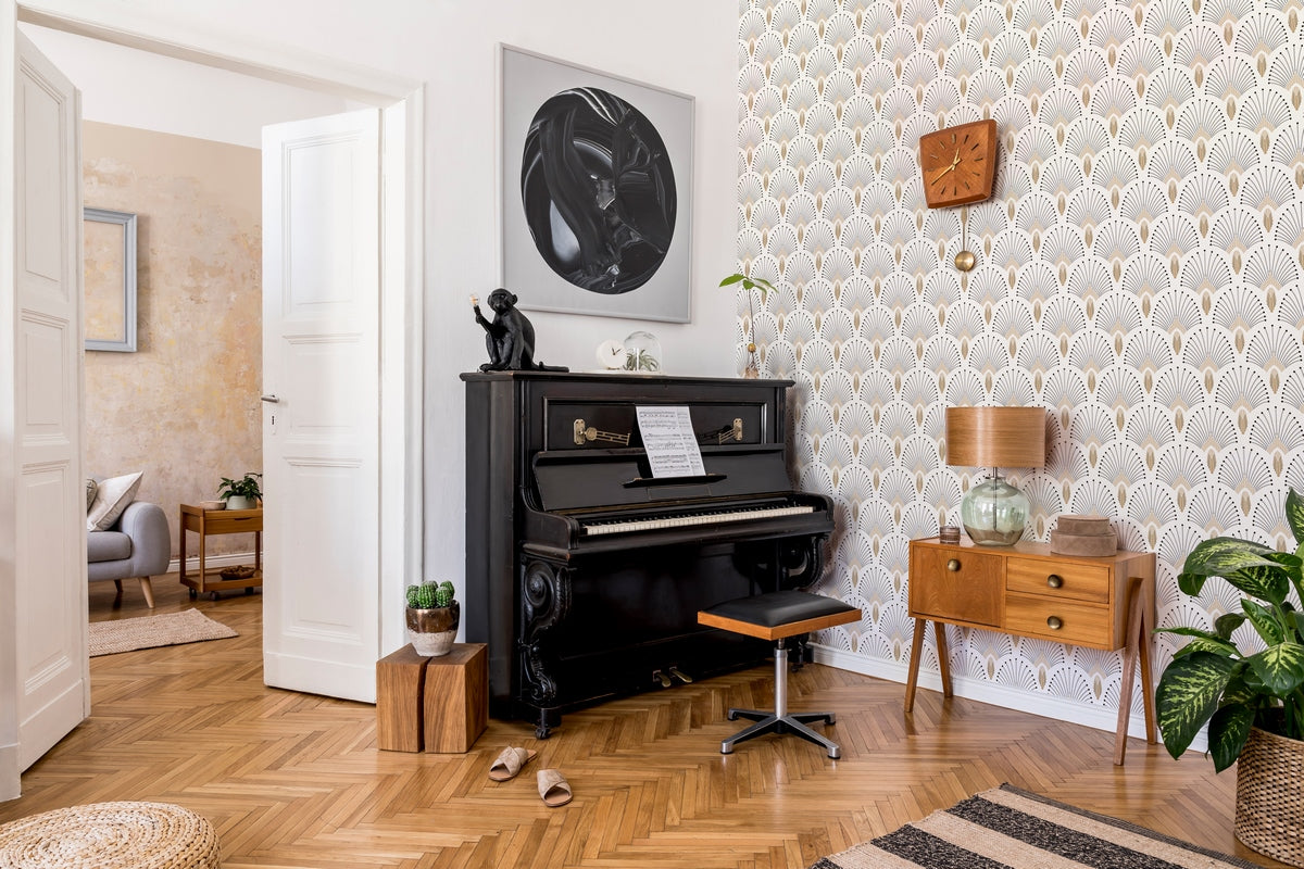 Wallpaper 1925 - Golden Beige