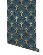 Wallpaper 1925 - Dark Blue Gold