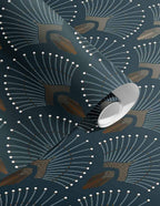 Wallpaper 1925 - Dark Blue Gold