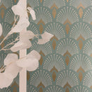 Papier Painted 1925 - Light green Gilded