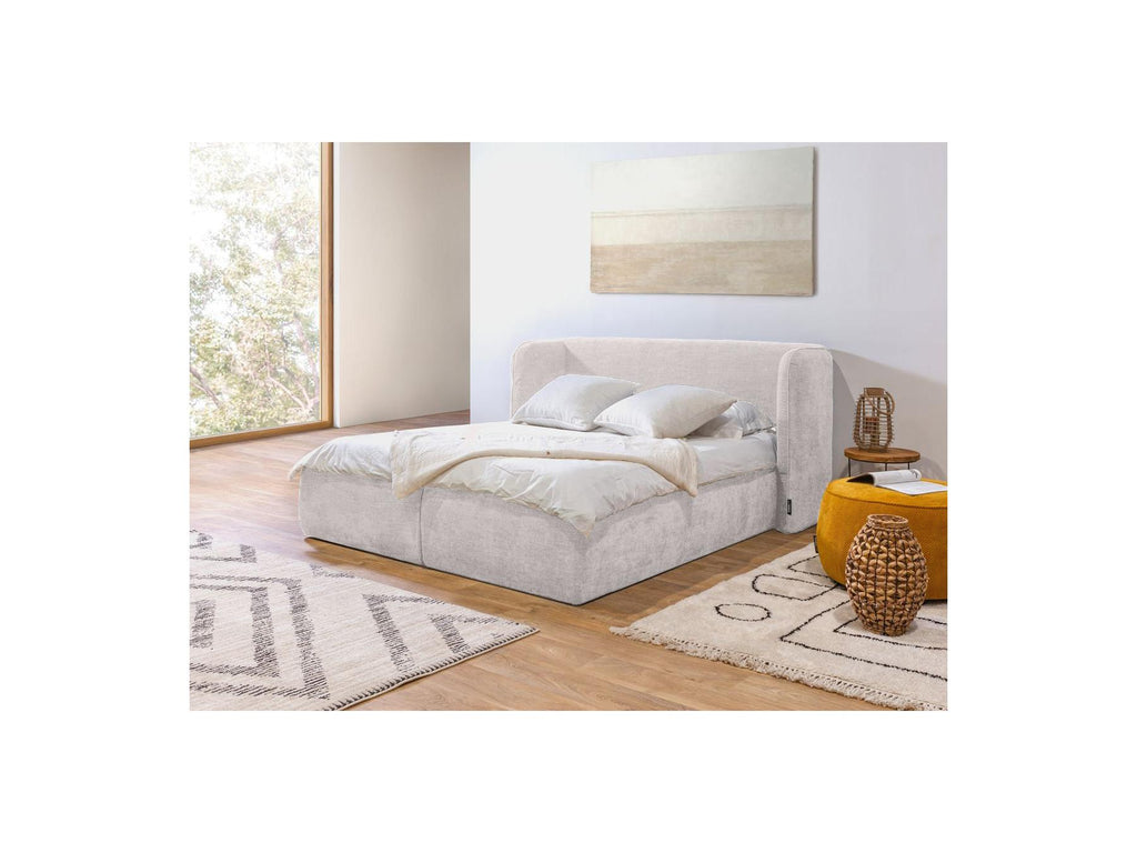 Louise - Ottoman Bed with Padded Headboard