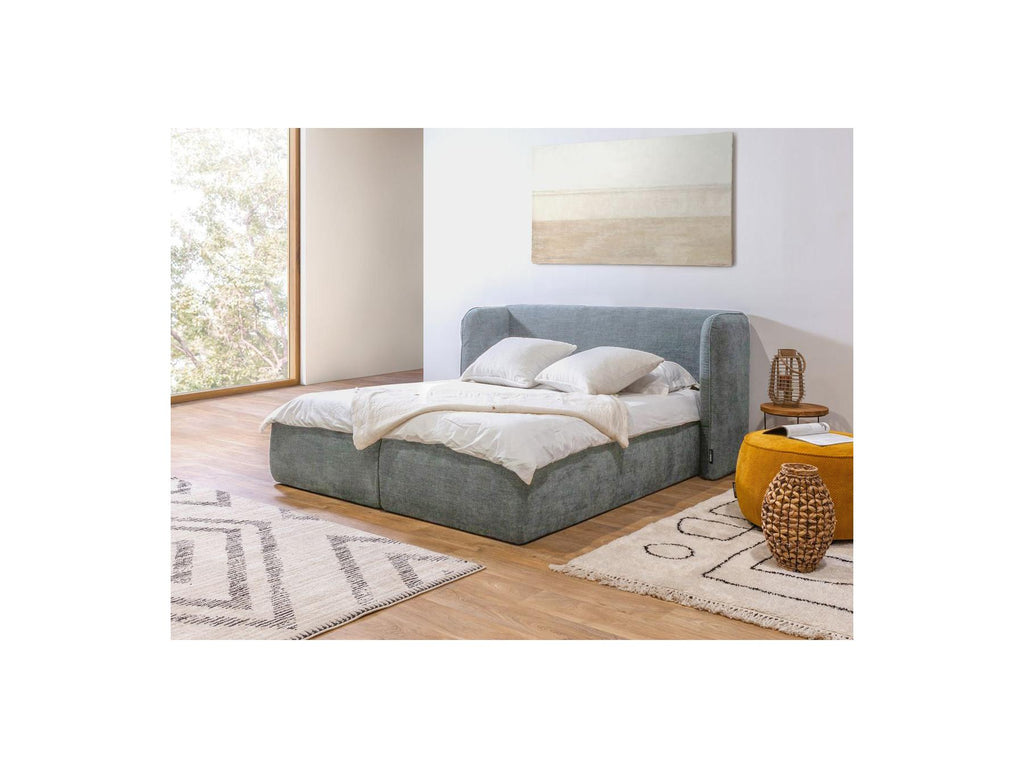 Louise - Ottoman Bed with Padded Headboard