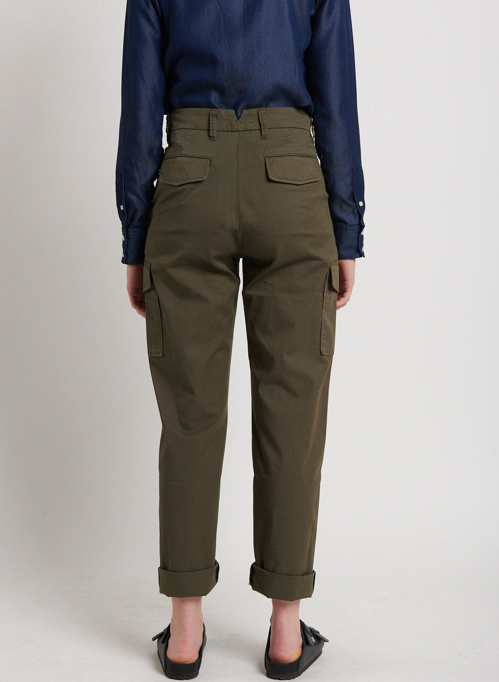 Maison Standards - Pantalon Militaire - Kaki - Femme