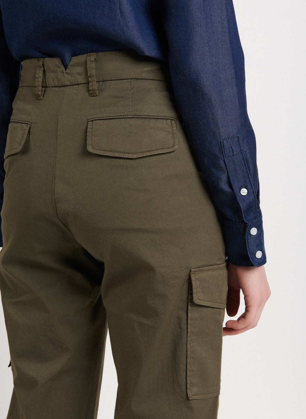Maison Standards - Pantalon Militaire - Kaki - Femme