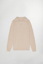 Jersey con Cremallera Roman - Off White