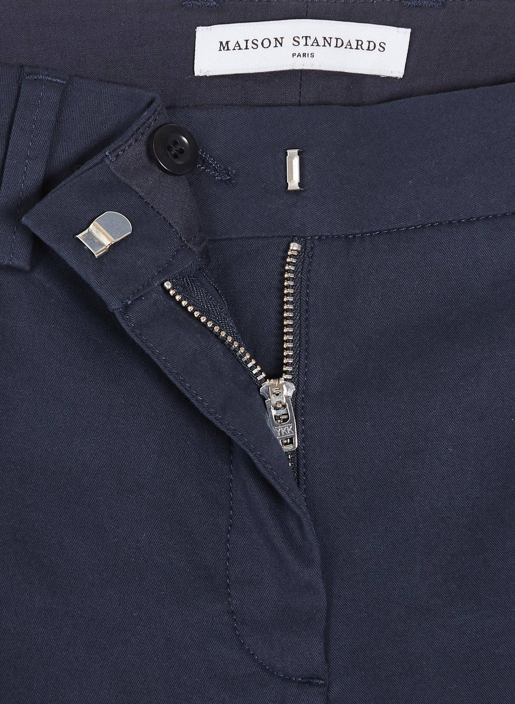 Maison Standards - Chino ligero de algodón - Azul - Mujer