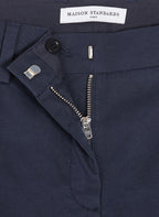 Maison Standards - Chino ligero de algodón - Azul - Mujer