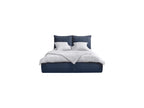 Garance - Cama con arcón con cabecero efecto almohada