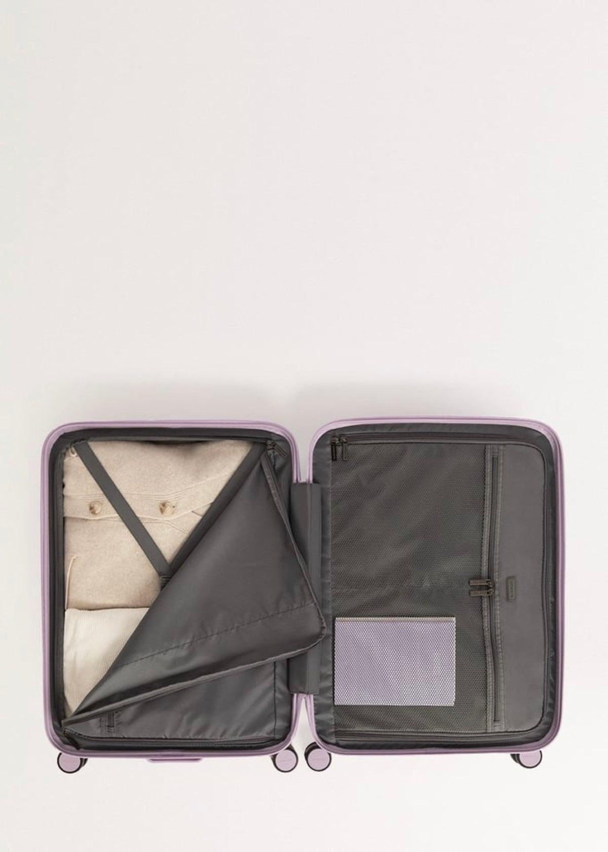 Luggage Studio - Valise Rigide En Polycarbonate - Taille M - Lavande
