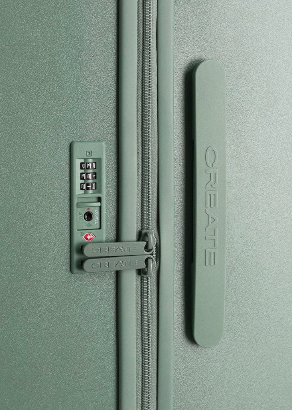 Luggage Studio - Maleta Rígida De Policarbonato - Talla M - Salvia