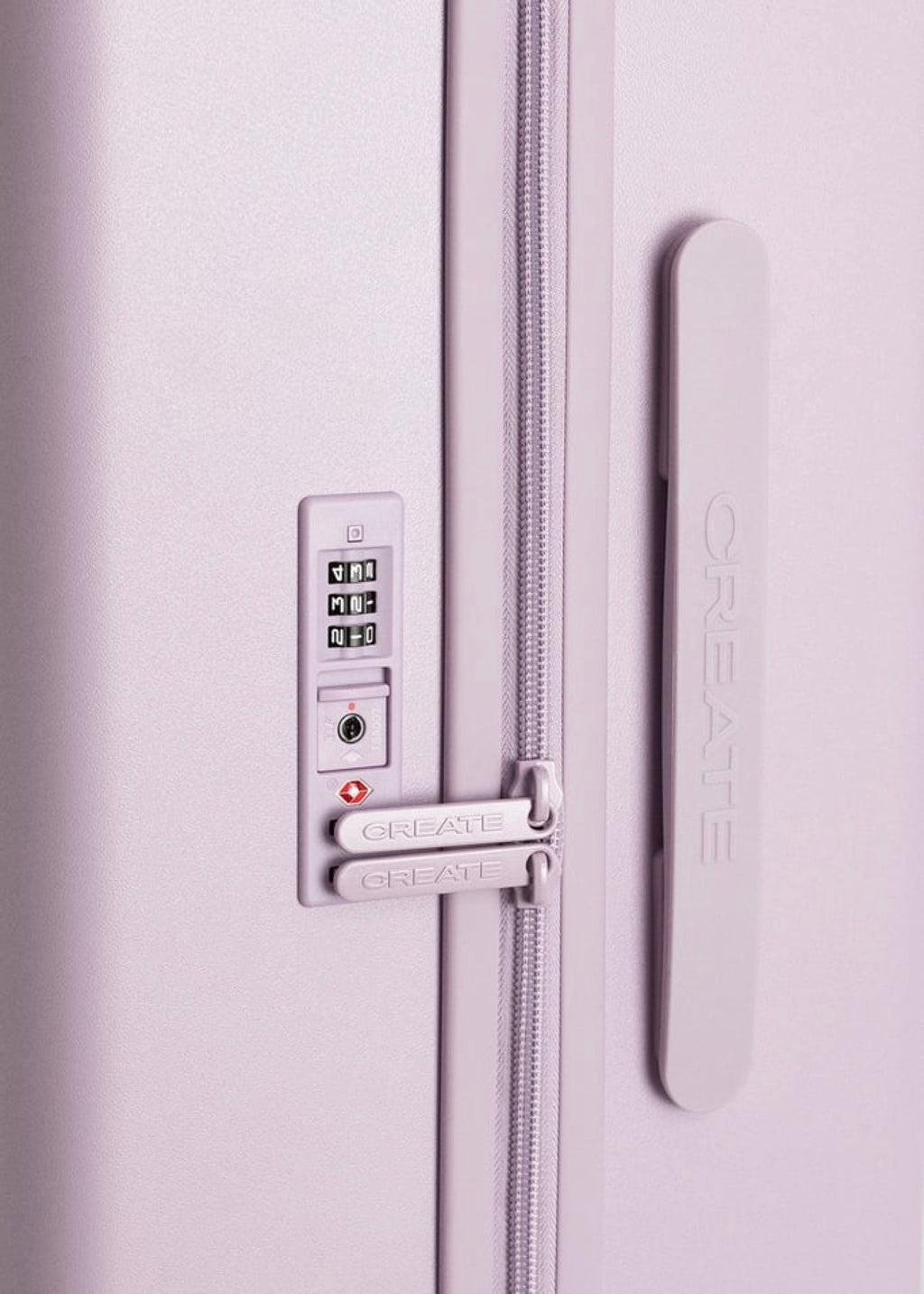Luggage Studio - Maleta Rígida De Policarbonato - Talla L - Lavanda