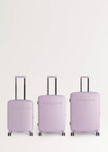 Luggage Studio - Set 3 Valises Rigides S,M,L En Polycarbonate - Lavande