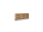 Bergerac - Buffet 3 Portes 190 Cm Bois Massif De Manguier