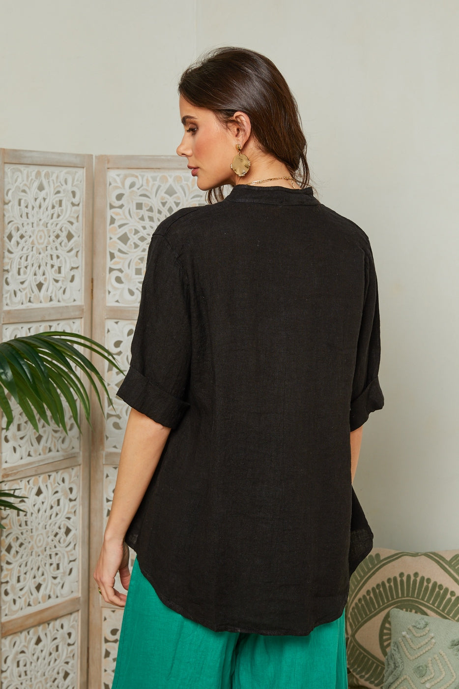 Top - Negro - Mujer