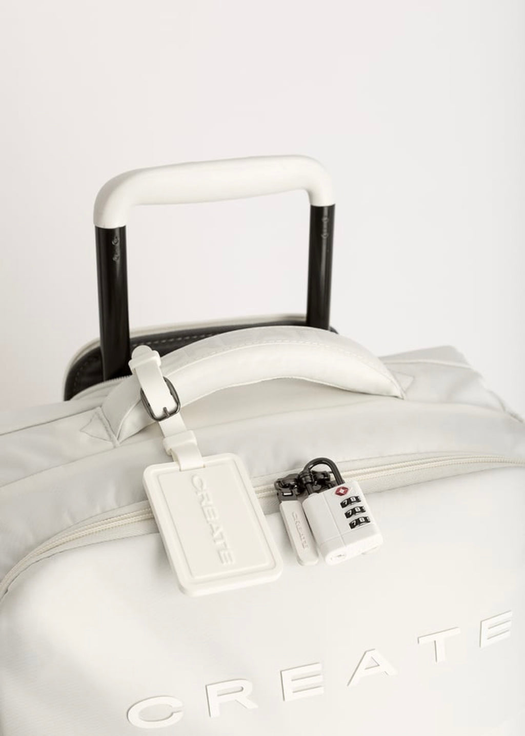 Luggage Studio Soft - Valise Souple - Taille M - Blanc Cassé