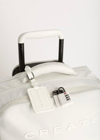 Luggage Studio Soft - Valise Souple - Taille M - Blanc Cassé