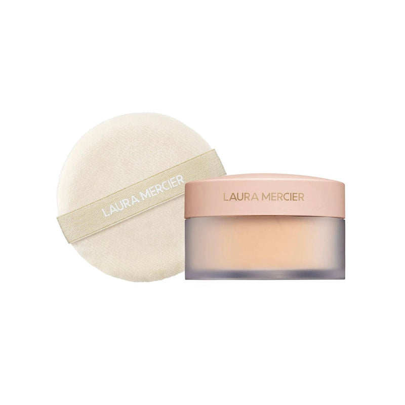 Divinely Flawless Translucent Loose Setting Powder & Puff Honey  -