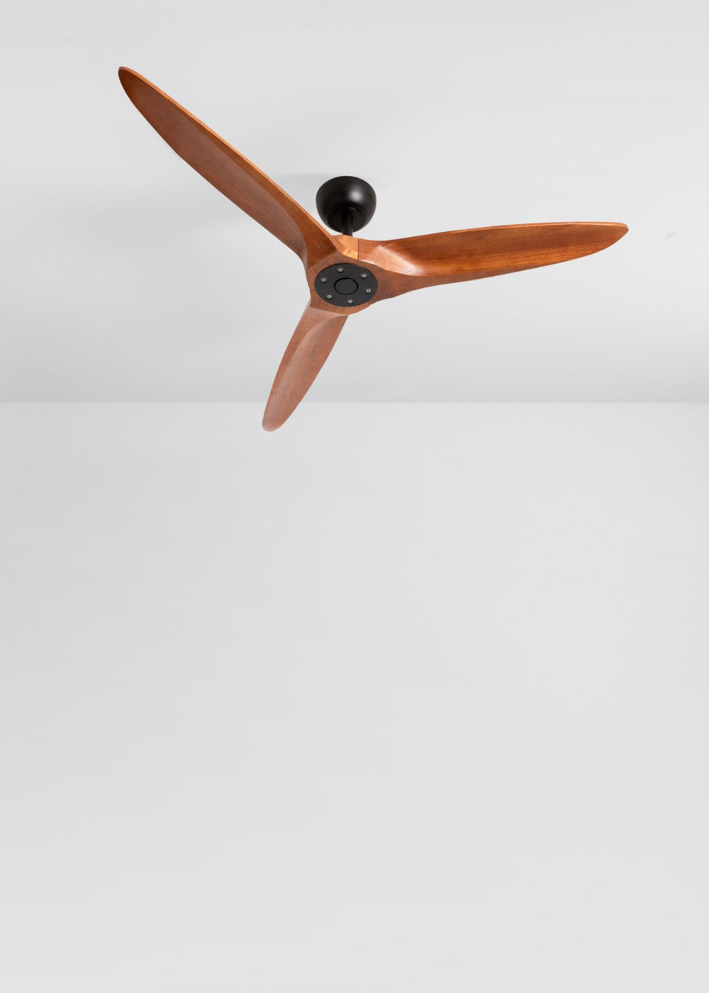 Wind Century - Ventilateur De Plafond En Bois 40W Silencieux - Noir/Bois Foncé