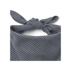 Bandana Marlow - Righe fiammate grigio-blu