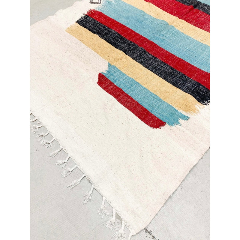 Tapis Berbère Marocain Kilim - Multicolore