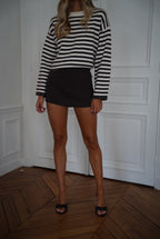 Jupe Short Cléo - Chocolat