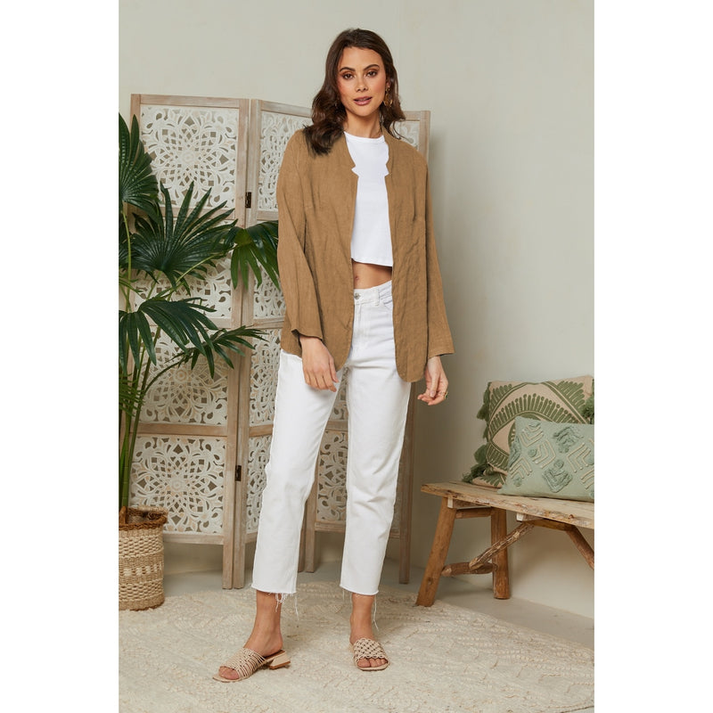 Veste - Camel - Femme