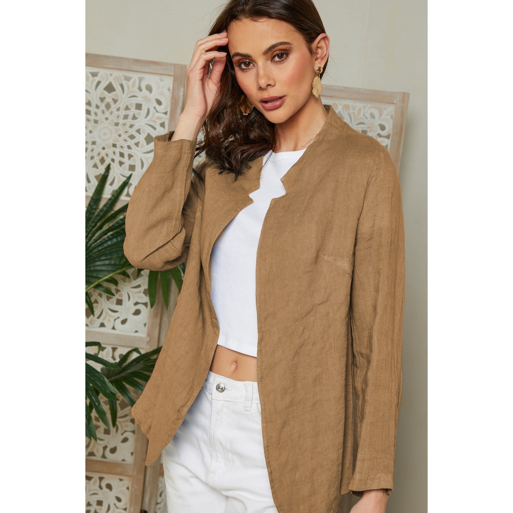 Veste - Camel - Femme