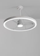 Wind Halo - Ventilateur De Plafond 36W Silencieux Ø108cm Avec Anneau Lumineux LED