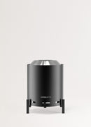 Fire Pit Compact - 1.5 Kw Outdoor Table Brazier with Smokeless Pellet - Black