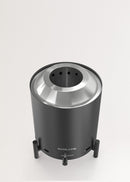 Fire Pit Compact - 1.5 Kw Outdoor Table Brazier with Smokeless Pellet - Black