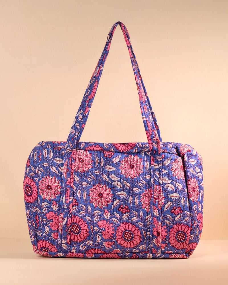 Sac Week-End Lola - Purple Sunflower
