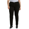 Pantalón De Mezclilla Levis Plus Negro Para Dama 19641-0058
