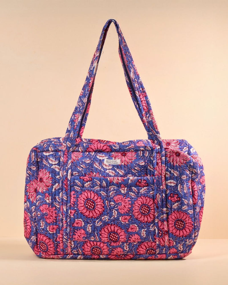 Sac Week-End Lola - Purple Sunflower