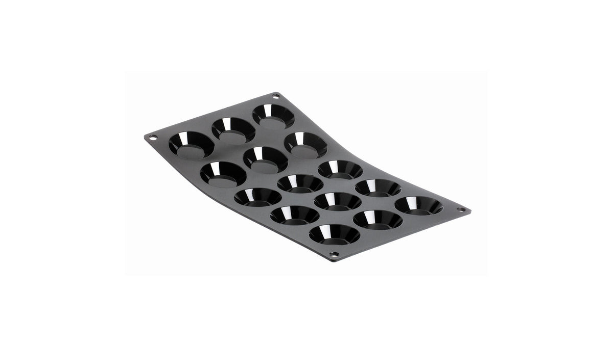 Molde para 15 tartaletas Moul Flex de silicona - Ø 5 cm