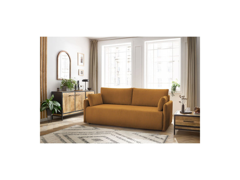 Straight sofa-bed - Marcel - Velours Côtelé