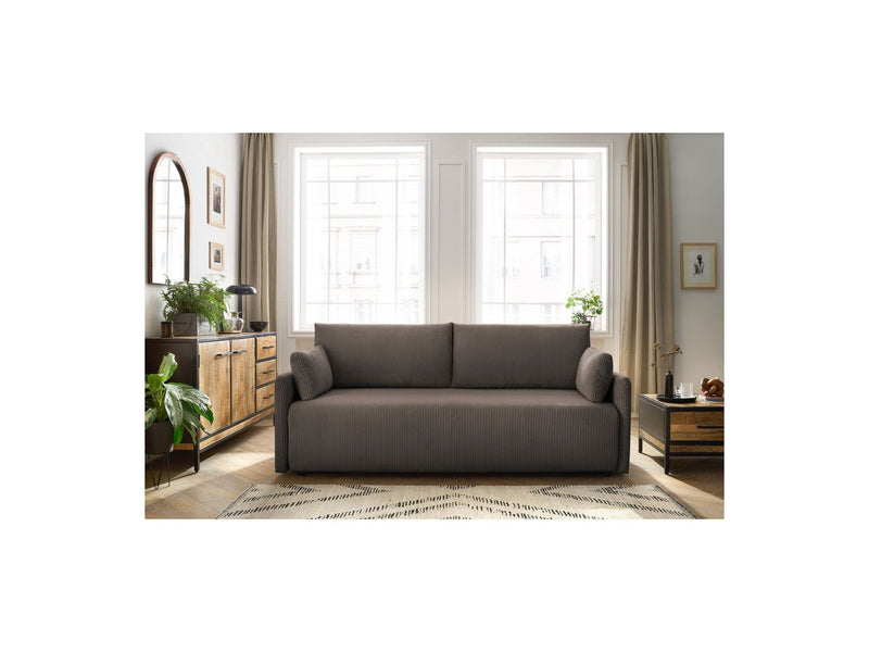 Straight sofa-bed - Marcel - Velours Côtelé