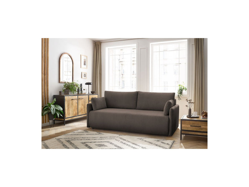 Straight sofa-bed - Marcel - Velours Côtelé