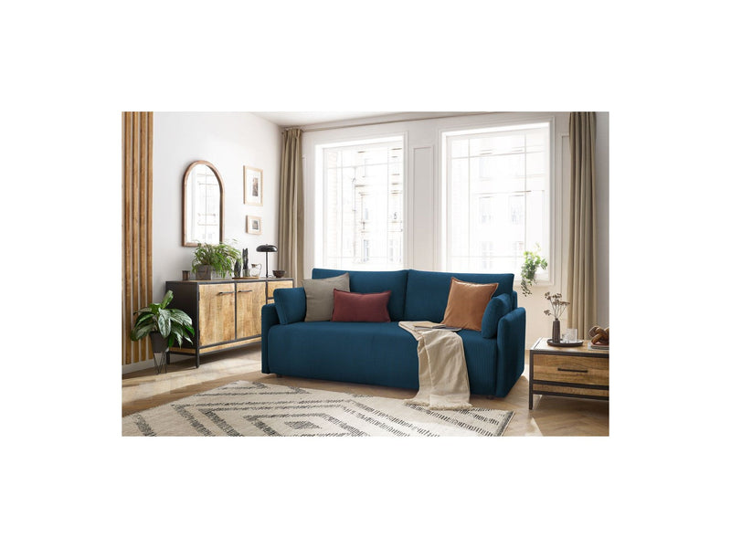 Straight sofa-bed - Marcel - Velours Côtelé