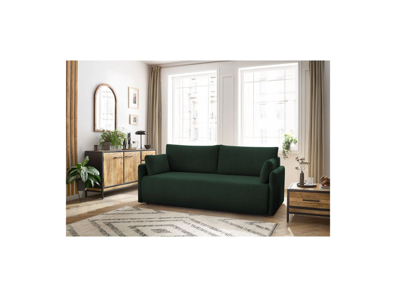 Straight sofa-bed - Marcel - Velours Côtelé