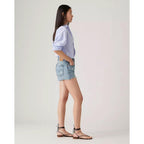 Levi's 501 High-Rise Denim Shorts Blue
