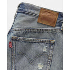 Levi's 501 High-Rise Denim Shorts Blue