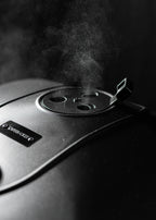 Bbq Smokey Pro - Charcoal Smoker Barbecue With Adjustable Grille And Side Table