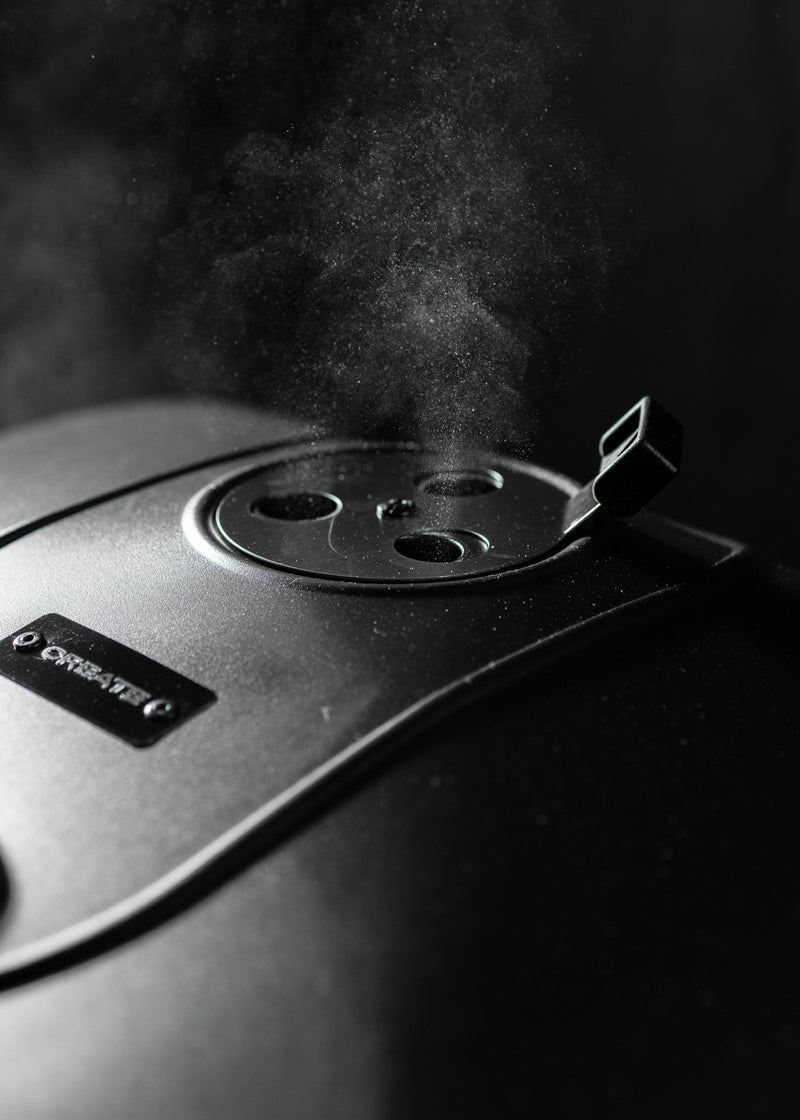 BBQ Smokey Pro - Barbacoa Ahumadora de Carbón con Parrilla Regulable y Mesa Auxiliar - Exclusiva