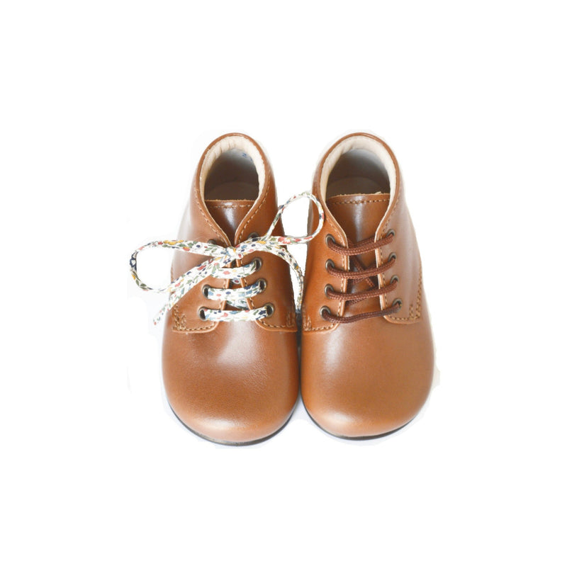 Bottillons Charlie - Cuir Camel - Mixte