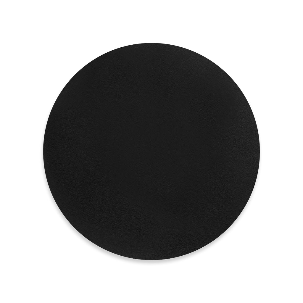 Purecotton - Round Placemat - Pvc - Black