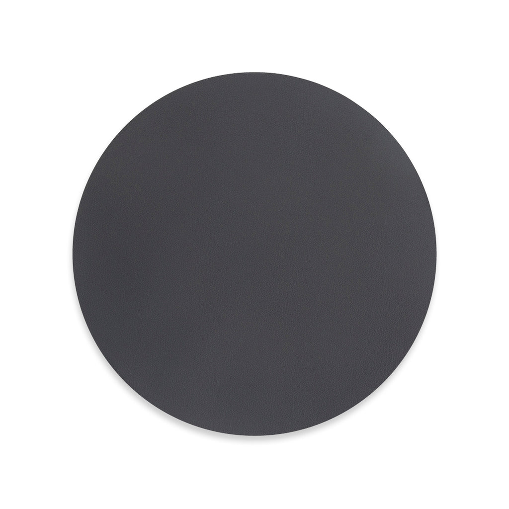 Purecotton - Ronde placemat - Pvc - Grijs