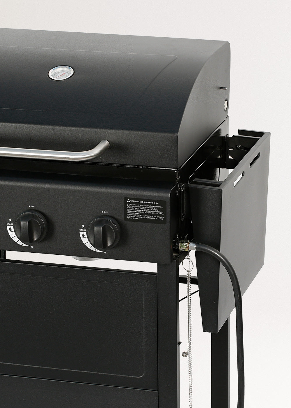 Bbq Gas Burner - 9KW Gas Barbecue With 3 Burners And Folding Table