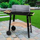 Barbecue - Noir / Bois